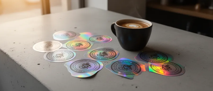 Die-cut vinyl stickers